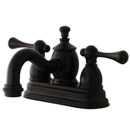 Kingston Brass KS7105BL 4" Centerset Bathroom Faucet, Oil Rubbed Bronze KS7105BL